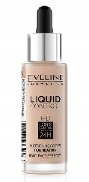 Eveline podkład Liquid Control HD 030 Sand Beige 32ml