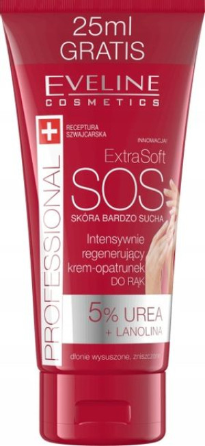 Eveline SOS Krem Regenerujący Opatrunek rąk 100ml