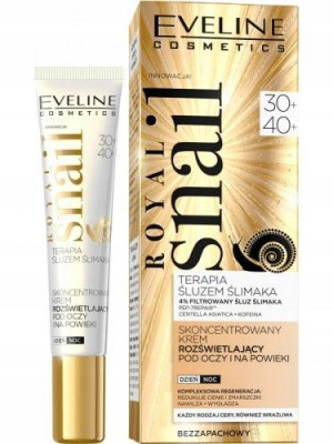 EVELINE Royal Snail 30+ 40+ krem pod oczy 20ml
