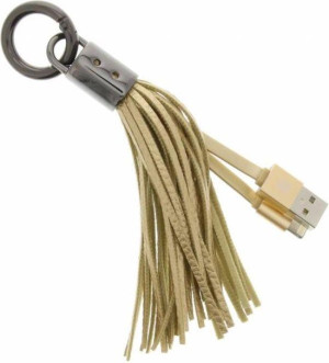 Remax Kabel Usb Lightning Tessles Ring - Gold