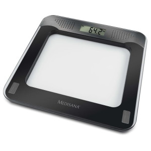 Medisana Waga łazienkowa PS 416, 180 kg, czarno-srebrna