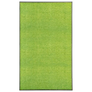 Wycieraczka z możliwością prania, zielona, 90 x 150 cm