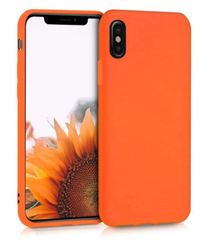 Kwm Etui Do Apple Iphone X Plastic Tpu Cover Orange