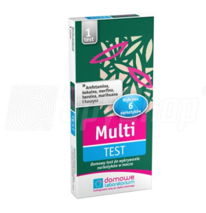 Multi Test – szybkie wykrywanie narkotyków w moczu test na narkotyki
