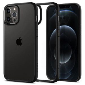 Etui Spigen Ultra Hybrid Apple iPhone 12/12 Pro Matte Black