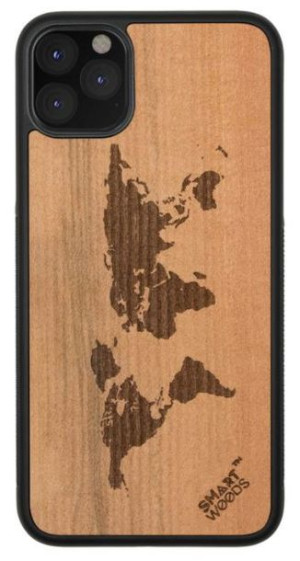 Smart Woods Mapa Świata - etui do Apple iPhone 11 Pro Max