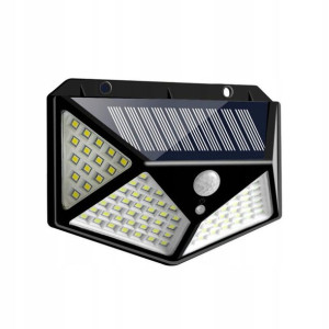 Lampa Solarna Kinkiet Ścienny 100led Czujnik Ruchu