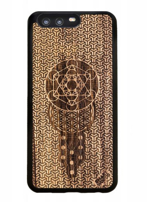 Smart Woods Pattern Etui do Huawei P10