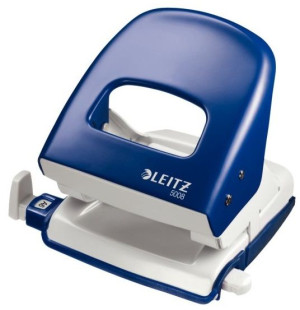 LEITZ 5008 Dziurkacz NIEBIESKI Dziurkuje 30 kartek