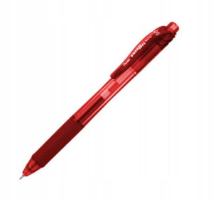 Cienkopis Kulkowy 0,5mm BLN105 PENTEL CZERWONY