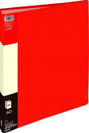 Album Ofertowy A4 60 Koszulek Grand Czerwona