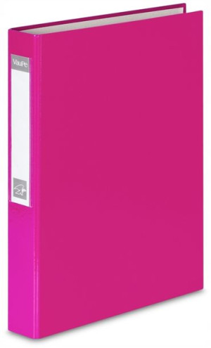 Segregator Vaupe 4 ringowy A4 40mm RÓŻOWY