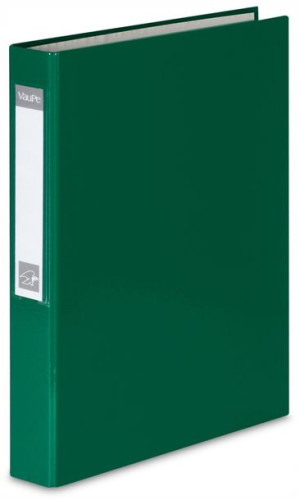 Segregator Vaupe 4 ringowy A4 40mm ZIELONY