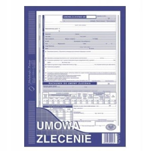 511-1u Umowa Zlecenie Druki Kadrowe A4