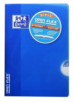 Zeszyt A5 60 Kartek Kratka Oxford Open Flex