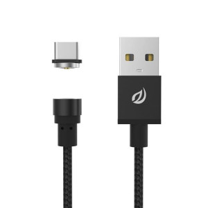 Kabel Magnetyczny Round Wsken Usb-c 1m - Black