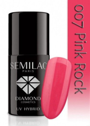 Semilac Lakier hybrydowy 007 Pink Rock 7 ml