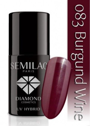 Semilac Lakier hybrydowy 083 Burgundy Wine 7 ml