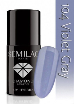 Lakier hybrydowy 104 Violet Gray 7ml