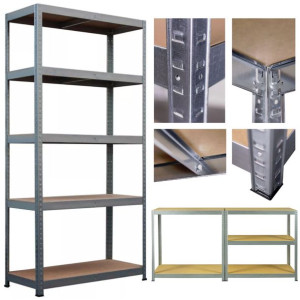 Regał metalowy magazynowy 180x90x40 5x100KG