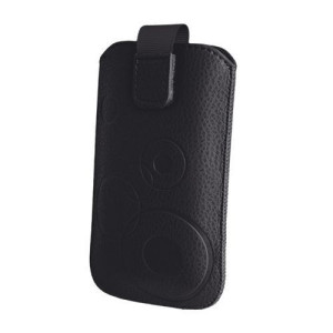 Etui wsuwka Deko IPHONE 12 6.1" / SAMSUNG NOTE 2 / NOTE 3 czarne
