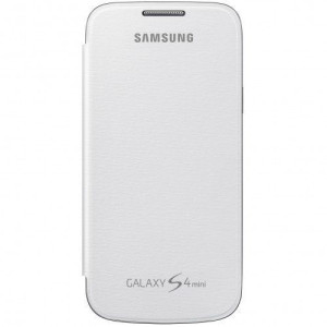 Etui Samsung Flip Cover I9190 S4 Mini Białe