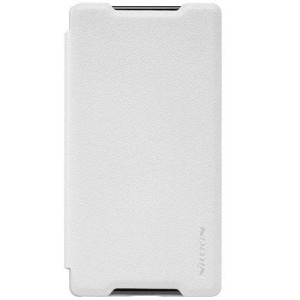 Etui Flip Nillkin Sparkle Sony M5 Biały