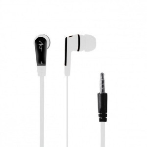 Słuchawki douszne uniwersalne zestaw słuchawkowy Jack 3.5mm Art Premium bia