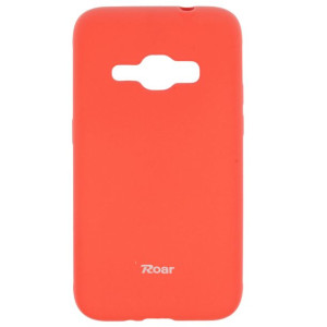 Etui Matowe Roar Samsung J1 J120 2016 Brzoskwinia