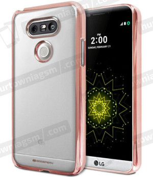 Etui Mercury Ring 2 Lg G5 Jasnoróżowy