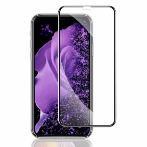 Szkło hartowane 5D IPHONE XS MAX czarne FULL GLUE