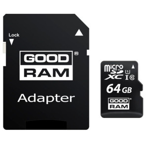 Karta pamięci GOODRAM 64GB CL10 + Adapter