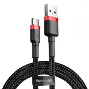 Kabel USB Typ C 2A 2m Quick Charge 3.0 Szybkie Ładowanie Nylonowy Przewód B