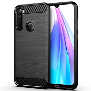Etui do XIAOMI REDMI NOTE 8T Nexeri Carbon Pancerne czarne
