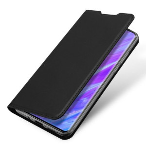 Etui SAMSUNG GALAXY S20 z klapką Dux Ducis skórzane Skin Leather czarne