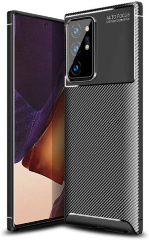 Etui SAMSUNG GALAXY NOTE 20 Pancerne Shockproof Carbon Fiber czarne