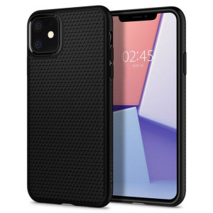 Etui IPHONE 12 MINI Spigen Liquid Air Matte czarne