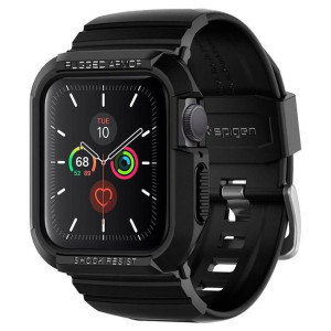 Etui APPLE WATCH 4 / 5 / 6 / SE (40 mm) Spigen Rugged Armor Pro czarne