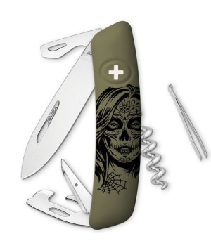 Scyzoryk SWIZA D03 Girls Skull KNB.0030.H013