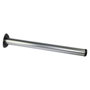 Noga Meblowa Do Stołu Blatu 710 Aluminium + Wkręty