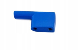 Wieszak Meblowy Gałka Uchwyt 22971 Niebieski+wkręt