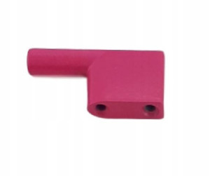 Wieszak Meblowy Gałka Uchwyt 22971 Różowy + Wkręty
