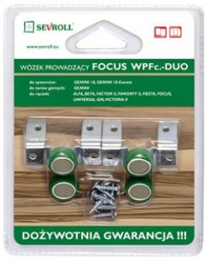 Sevroll Wózek Prowadzący Focus Wpfc-duo