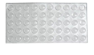 Amortyzator Odbojnik Silikonowy 50 Sztuk Fi 10x1,5
