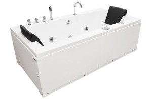 MO-1658 Wanna łazienkowa SPA z hydromasażem 2-osobowa 183x91x62cm