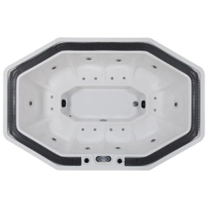 Wanna ogrodowa jacuzzi z hydromasażem 10-osobowa 294x193x98cm MOG-1310