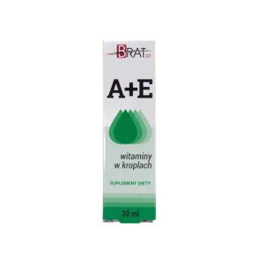 Witamina A+E krople 30ml - Brat.pl