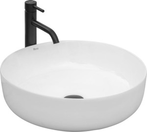 Umywalka Ceramiczna Nablatowa ELMA Biała REA