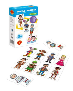 Alexander Zabawa i Nauka – Puzzle – Postacie