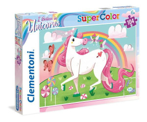 Clementoni Puzzle 104 elementy Jednorożec